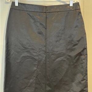 Costume National Size US 14-16 EU 46 Waist Pencil Skirt Black Cotton Work Wear